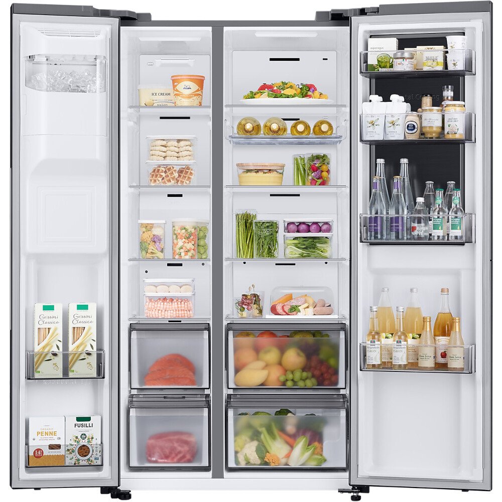 Buy Samsung RH68B8830B1 RS8000 8 Series American Fridge Freezer Black