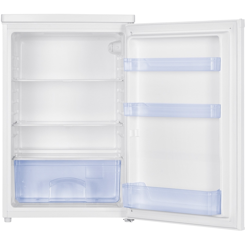 IceKing RHL550EW Under Counter Larder Fridge, White, E Rated