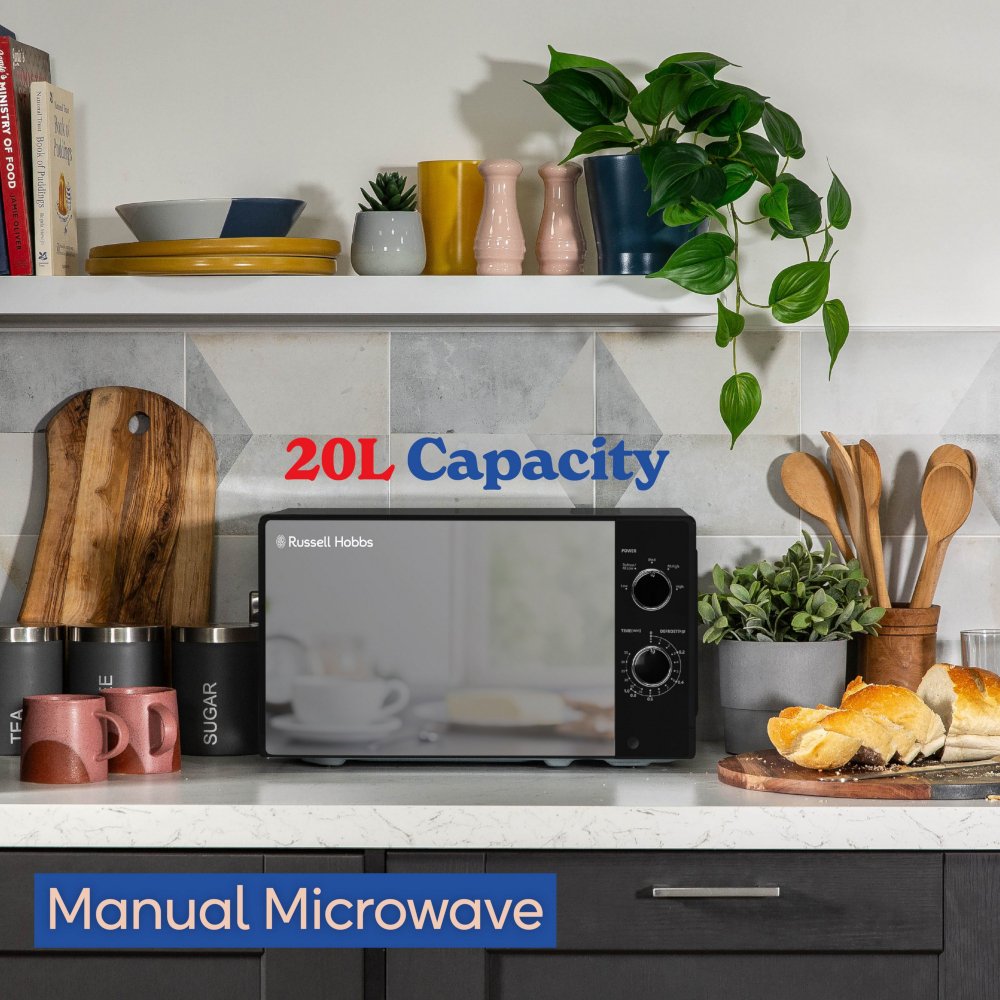 Russell Hobbs RHM2047B Microwave, Black
