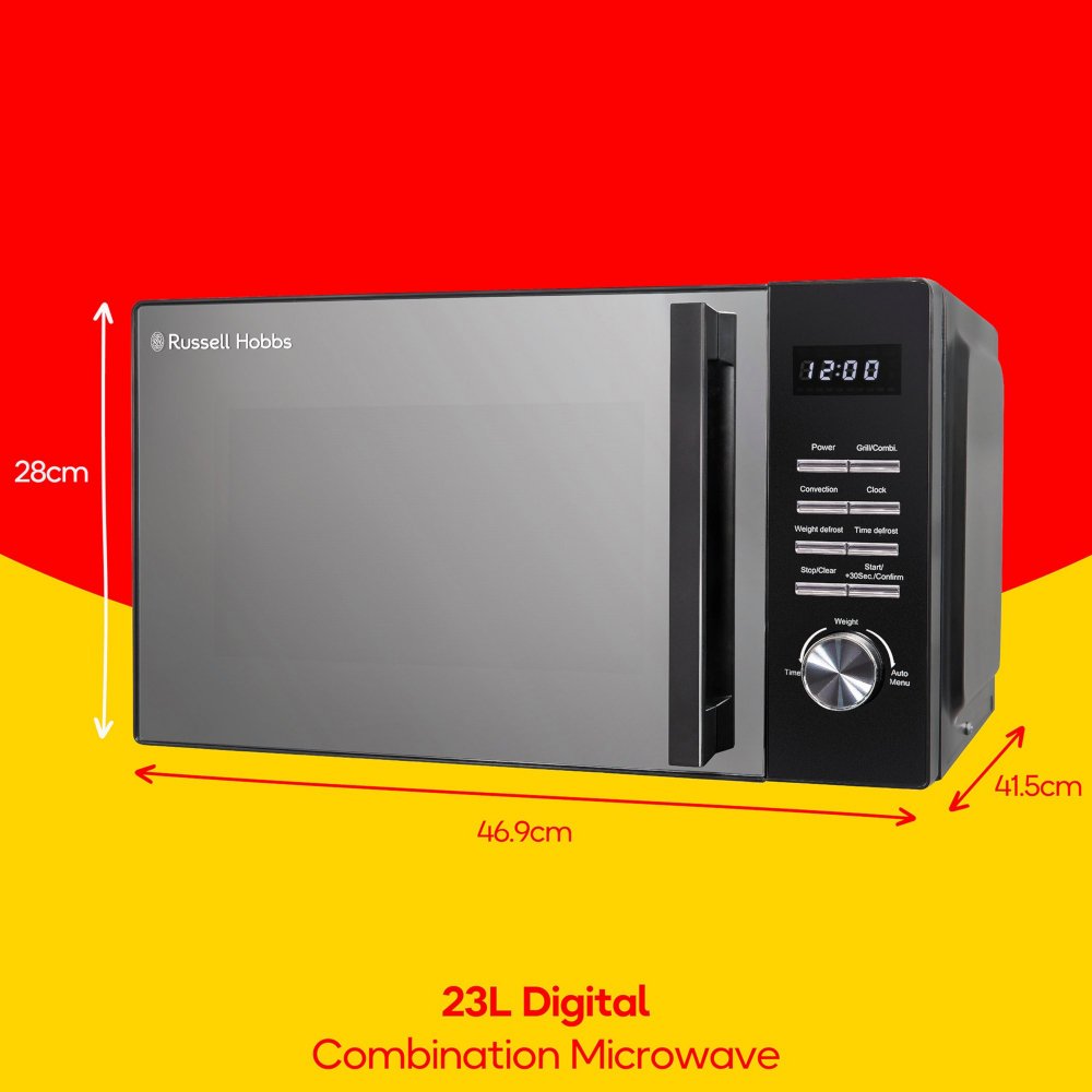 Russell Hobbs RHM2346B Combination Microwave, Black