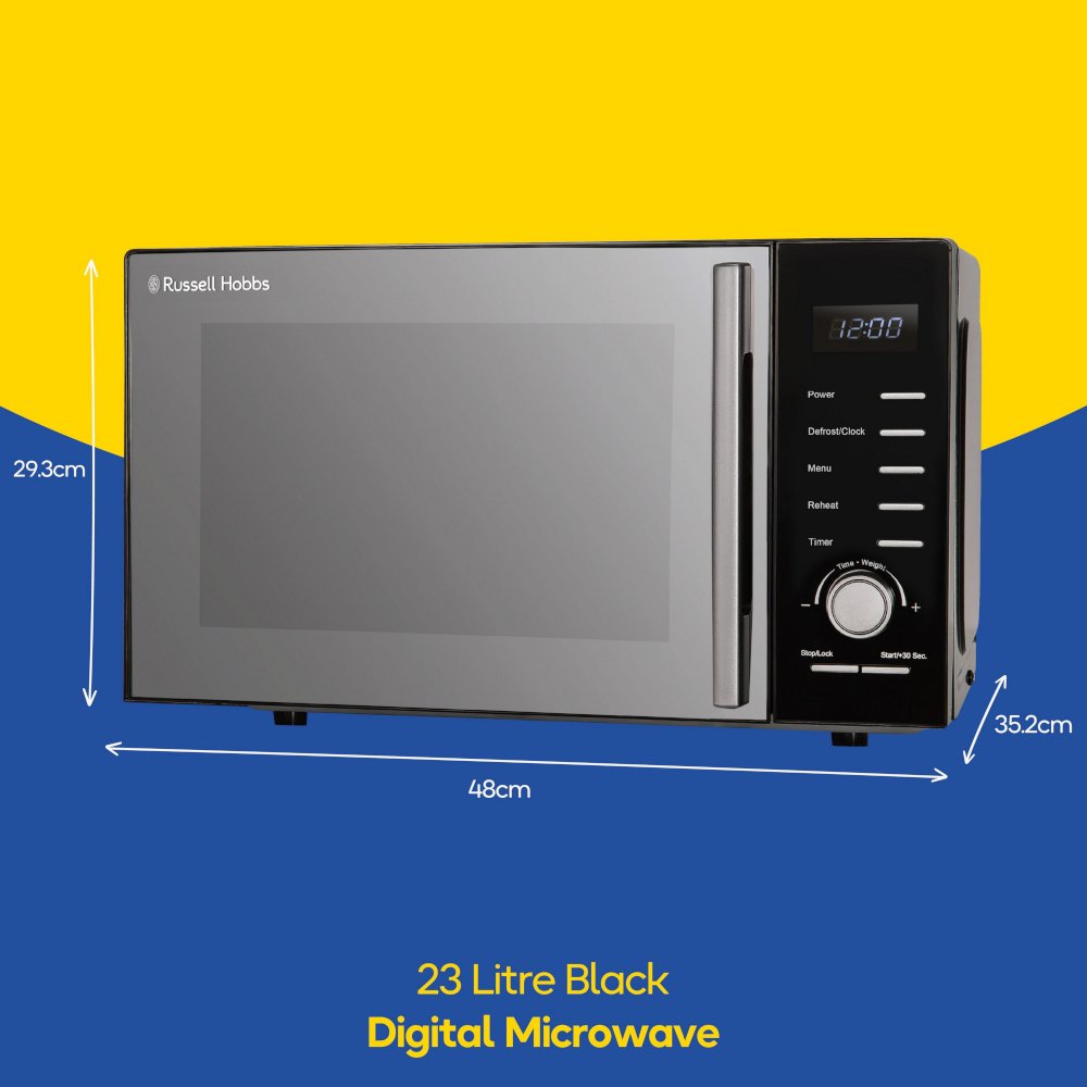 Russell Hobbs RHM2348B Microwave, Black
