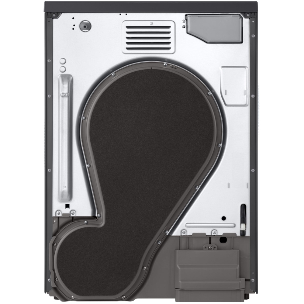 LG RHX5009TBB Heat Pump Tumble Dryer, 9kg, Black, B Rated