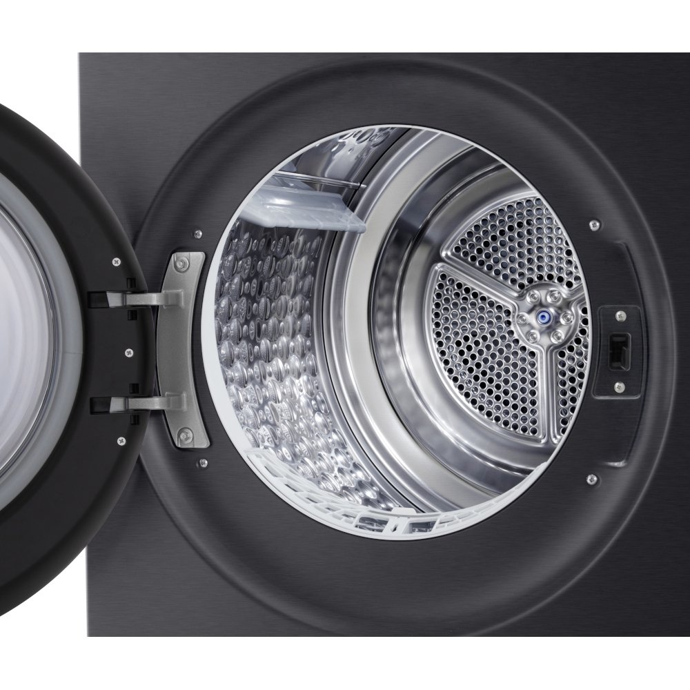 LG RHX7010TBB Heat Pump Tumble Dryer, 10kg, Black, A+++ Rated