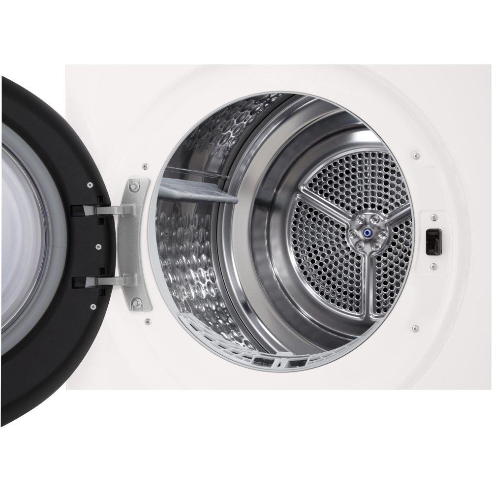 LG RHX7010TWB Heat Pump Tumble Dryer, 10kg, White, A+++ Rated