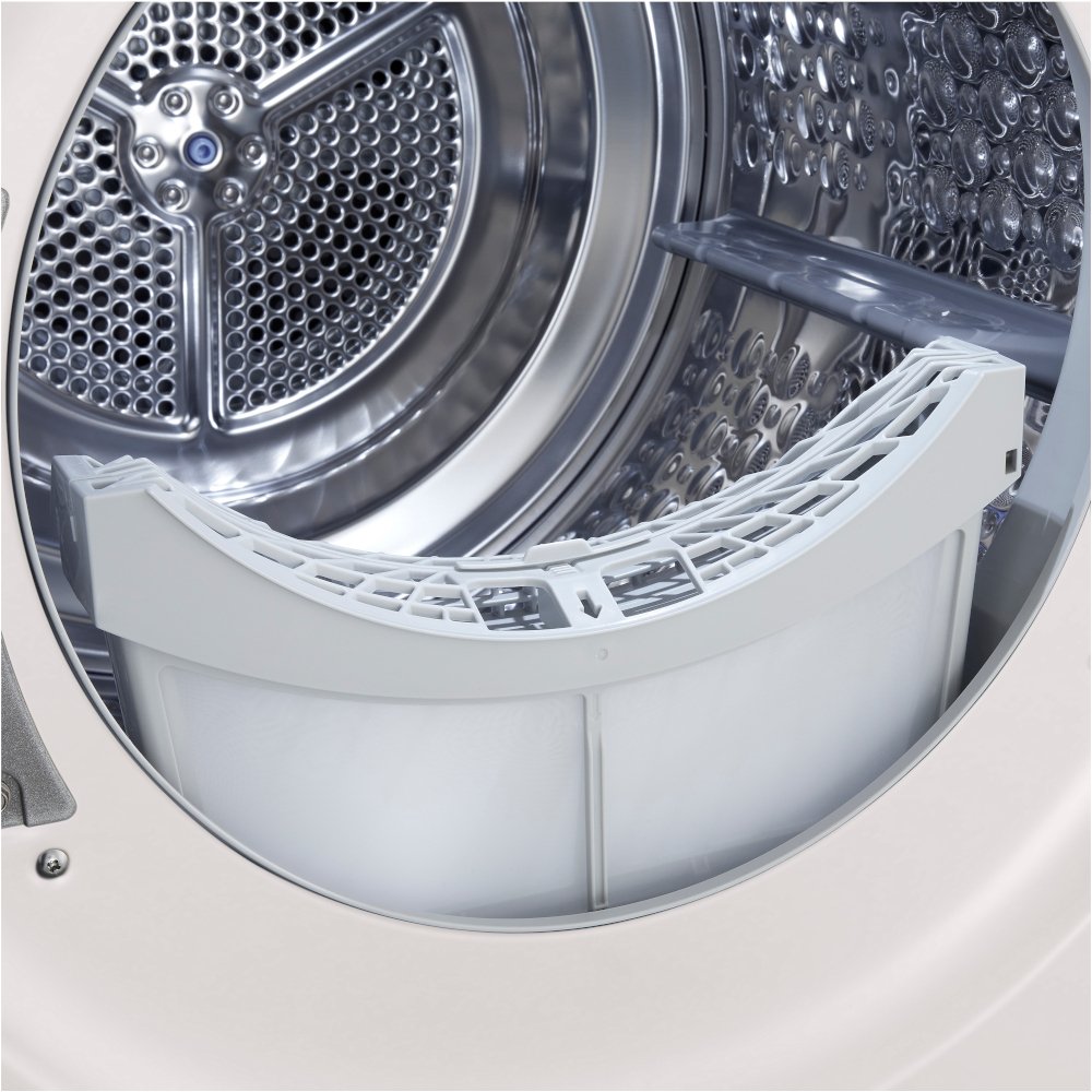 LG RHX7010TWB Heat Pump Tumble Dryer, 10kg, White, A+++ Rated