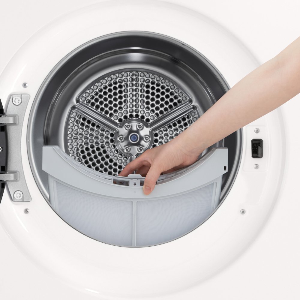 LG RHX7010TWB Heat Pump Tumble Dryer, 10kg, White, A+++ Rated