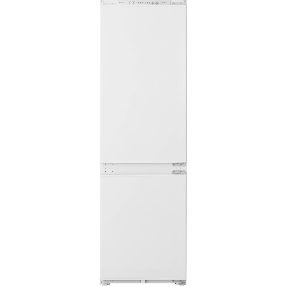 Hisense RIB312F4AWE No Frost Integrated Fridge Freezer, Sliding Hinge, 70/30, White, E Rated