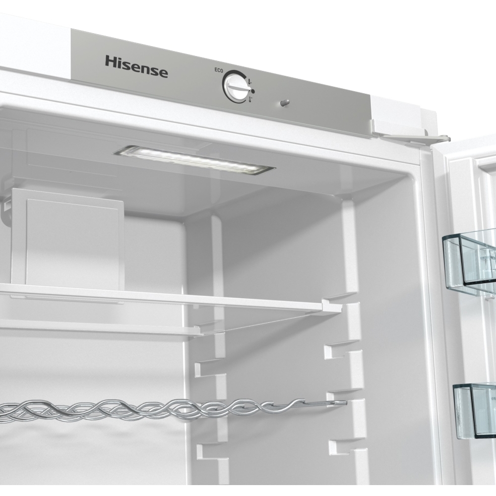 Hisense RIL391D4AWEUK BuiltIn Larder Fridge, Sliding Hinge, White, E