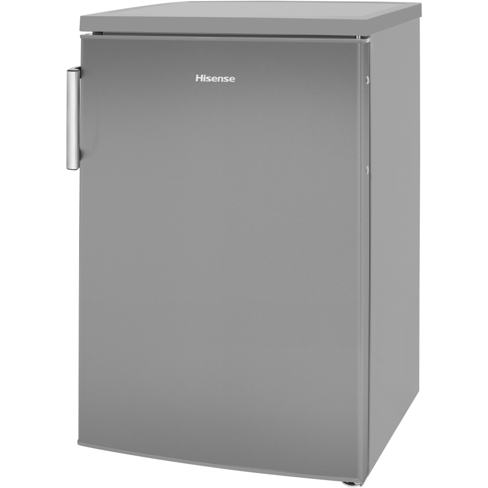 Hisense RL170D4BCE Under Counter Larder Fridge, Stainless Steel, E Rated