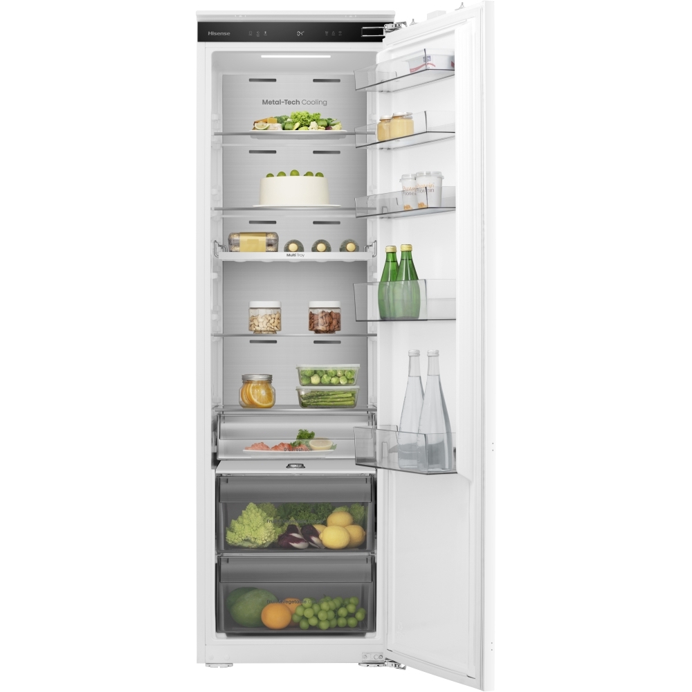 Hisense RL3B303SAWE Built-In Larder Fridge, Fixed Hinge, White, E Rated