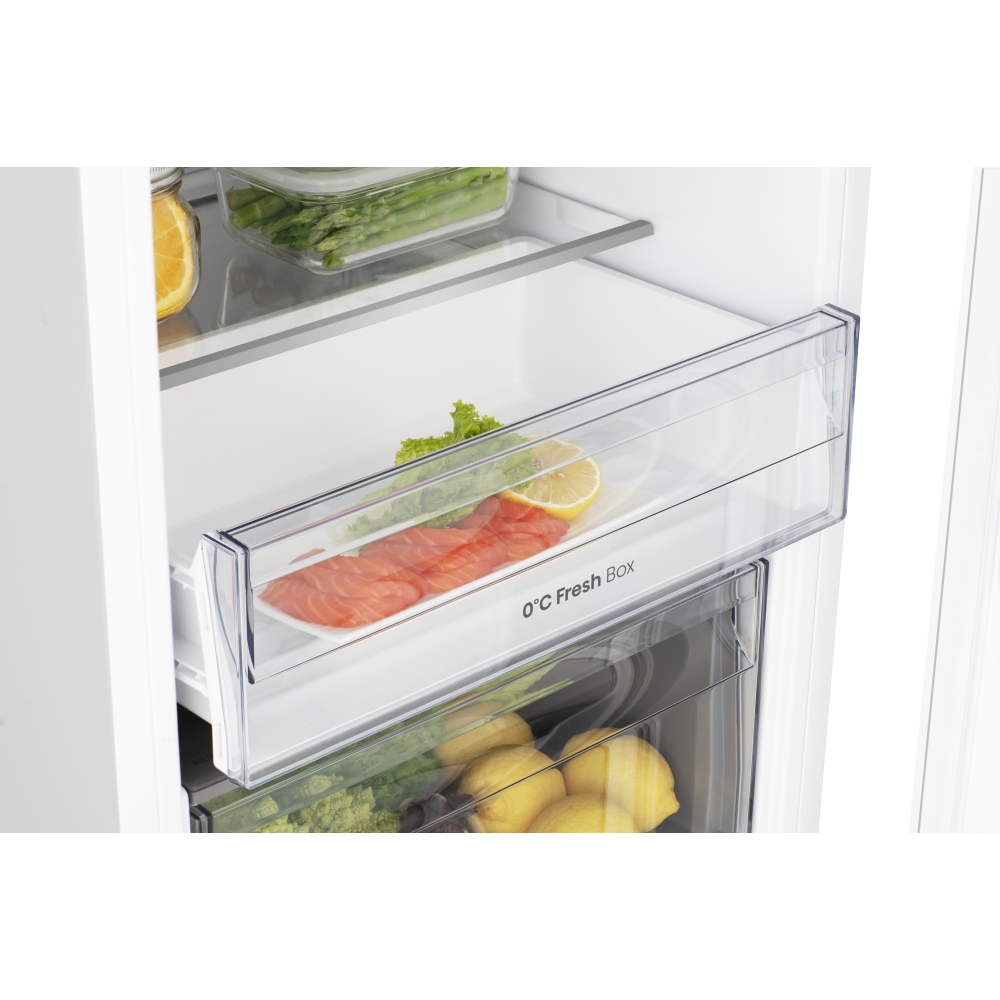 Hisense RL3B303SAWE Built-In Larder Fridge, Fixed Hinge, White, E Rated