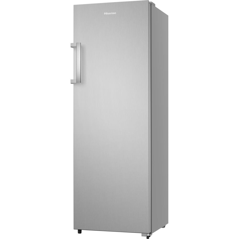 Hisense RL415N4ACE Tall Larder Fridge, Stainless Steel, E Rated