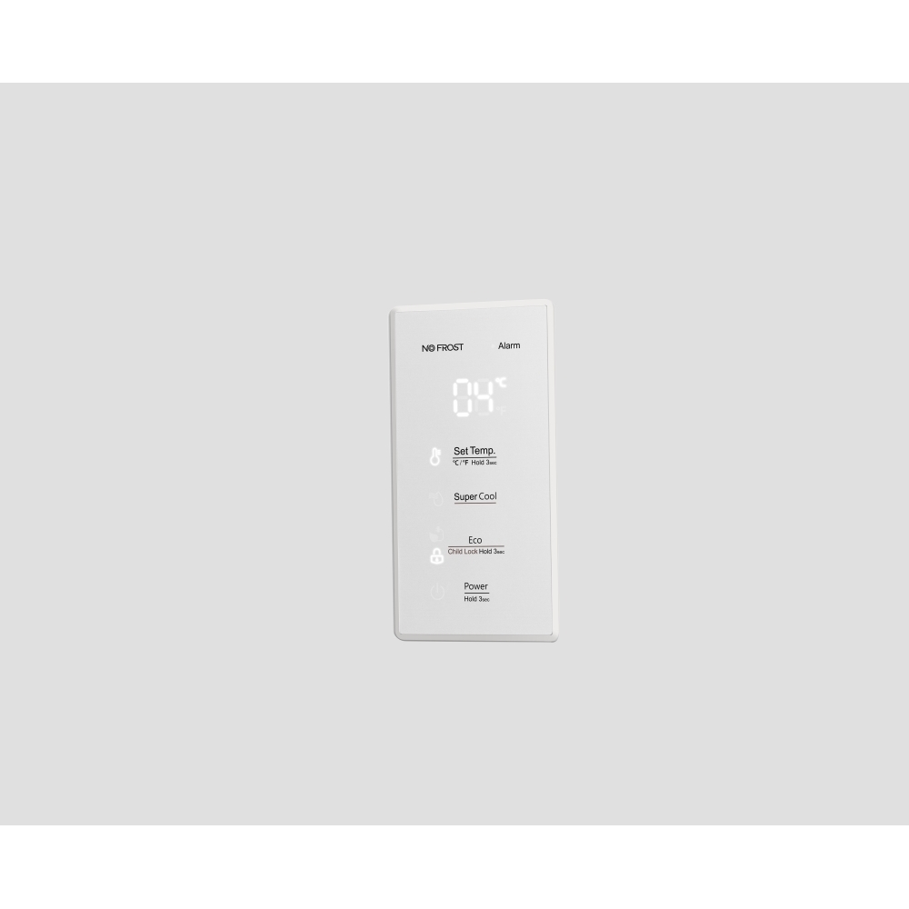 Hisense RL415N4ACE Tall Larder Fridge, Stainless Steel, E Rated