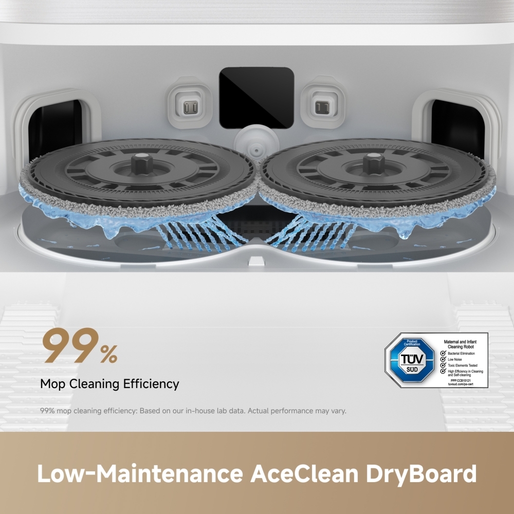 Dreame RLL51SE_WH Robot Vacuum Cleaner, White