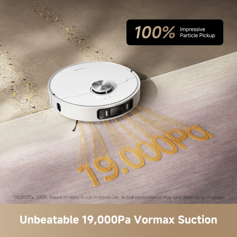 Dreame RLL77SE_WH Robot Vacuum Cleaner, White