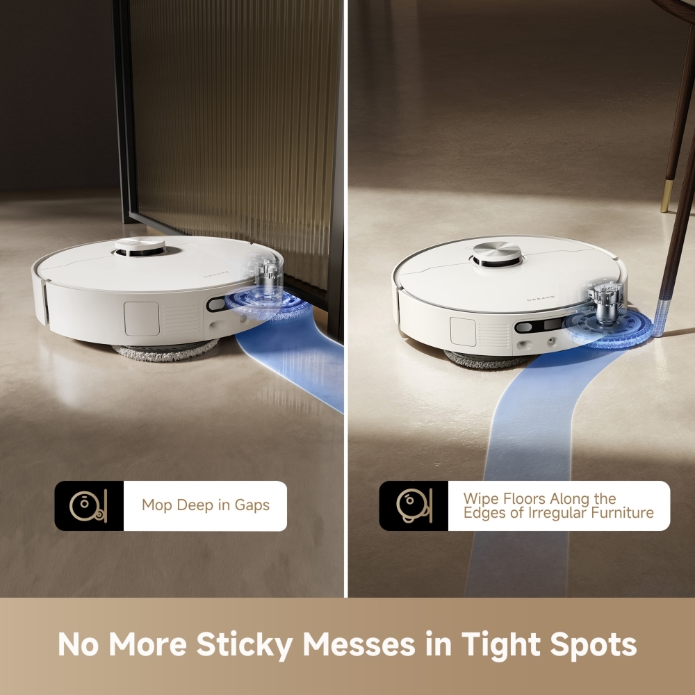Dreame RLL77SE_WH Robot Vacuum Cleaner, White