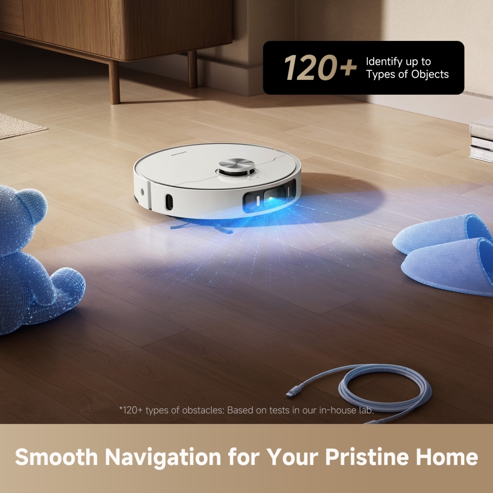 Dreame RLL77SE_WH Robot Vacuum Cleaner, White