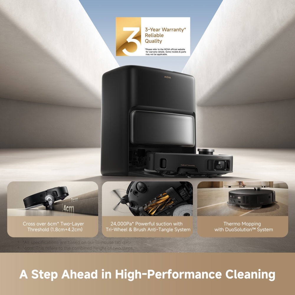 Mova RLV72LE Robot Vacuum Cleaner