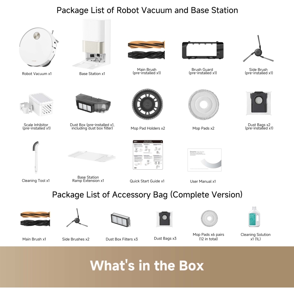 Dreame RLX85CE-4 Robot Vacuum Cleaner
