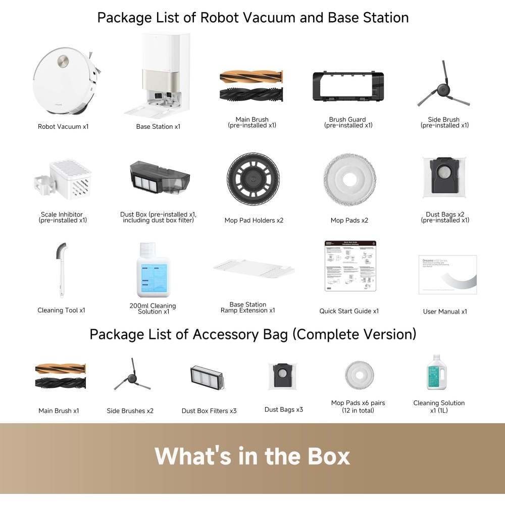 Dreame RLX85CE-4 Robot Vacuum Cleaner