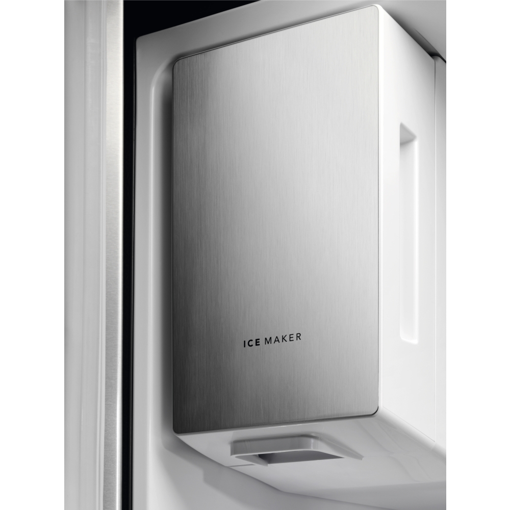 AEG RMB954E9VX 9000 MultiSwitch American Fridge Freezer, Stainless Steel, E Rated,  Plumbed