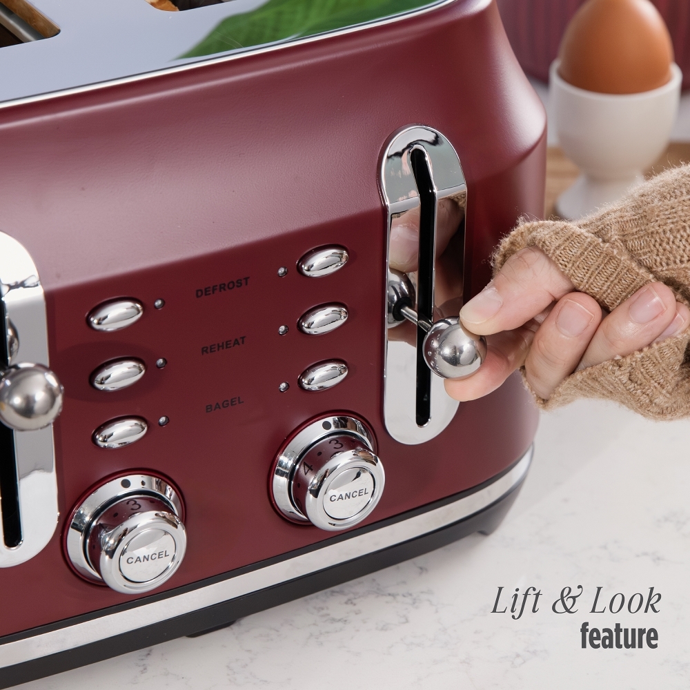 Rangemaster RMCL4S304BK Classic Toaster