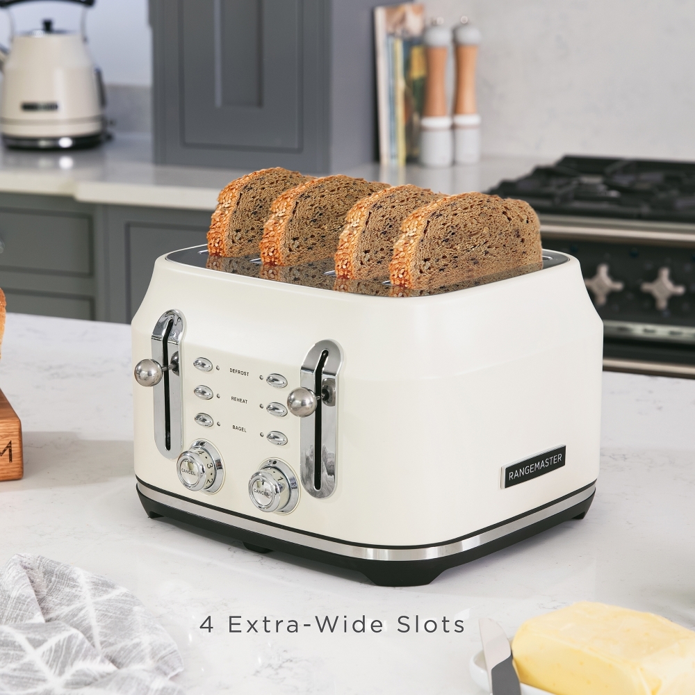 Rangemaster RMCL4S304BK Classic Toaster