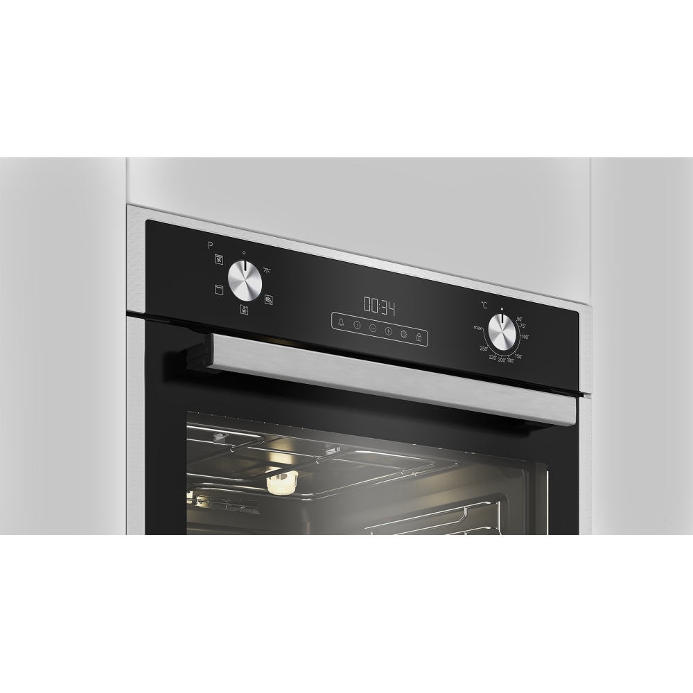 Blomberg ROEN7201X Built-In Electric Single Oven, Black, A Rated