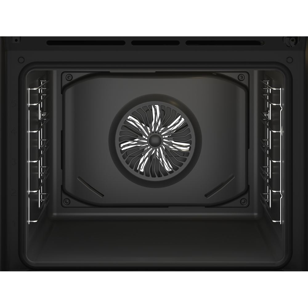 Blomberg ROEN8232BP Built-In Electric Single Oven with Pyrolytic Cleaning, Black, A Rated