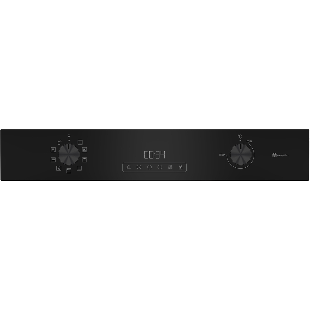 Blomberg ROEN8232WBP Built-In Electric Single Oven with Pyrolytic Cleaning, Black, A Rated