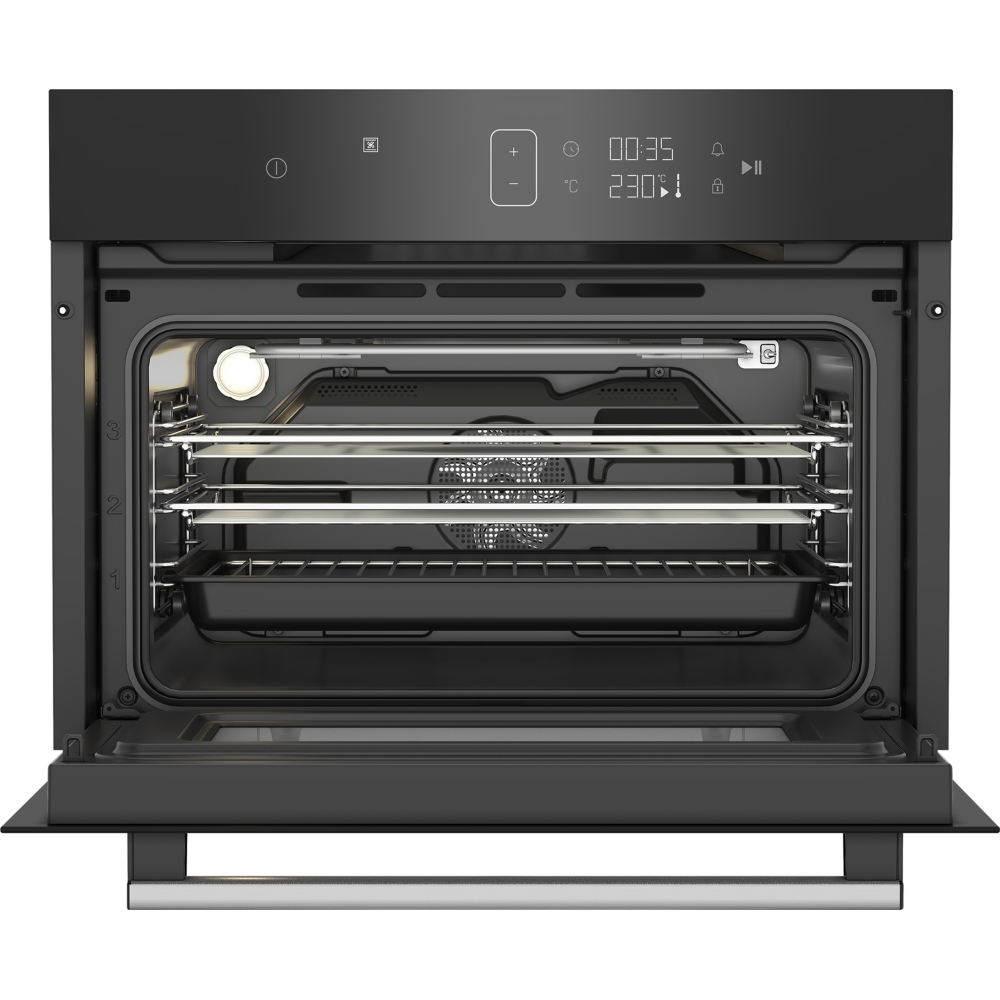 Blomberg ROKW8370B Compact Oven with Microwave Function, Black, A Rated
