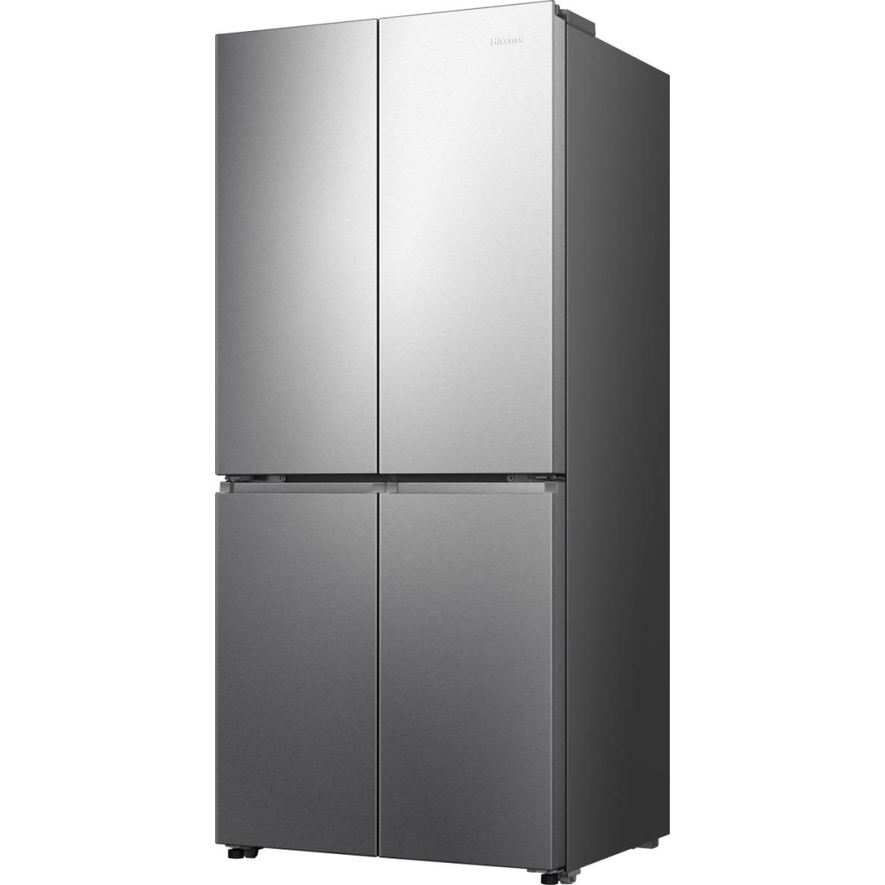 Hisense RQ5P470SAID American Fridge Freezer,  Non-Plumbed, Stainless Steel, D Rated