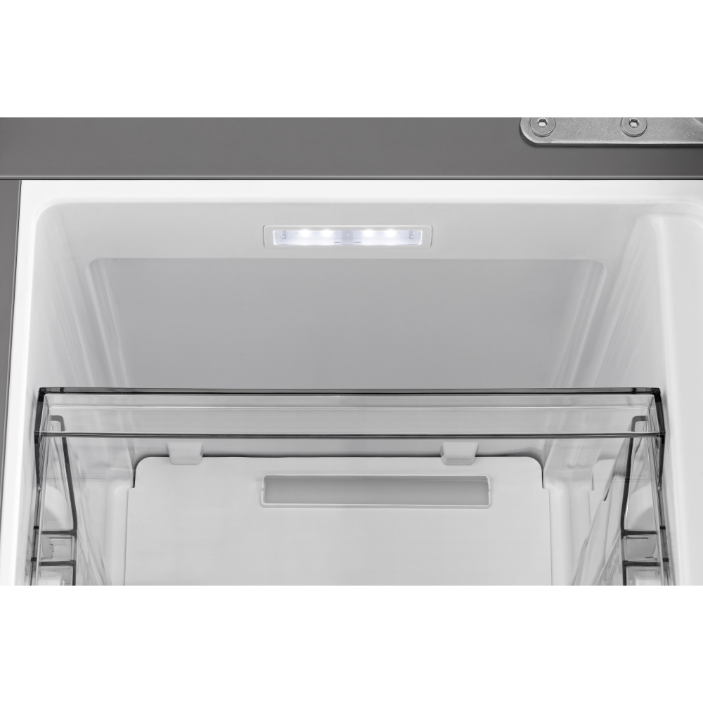 Hisense RQ5P470SMIE American Fridge Freezer, Silver, E Rated,  Non-Plumbed
