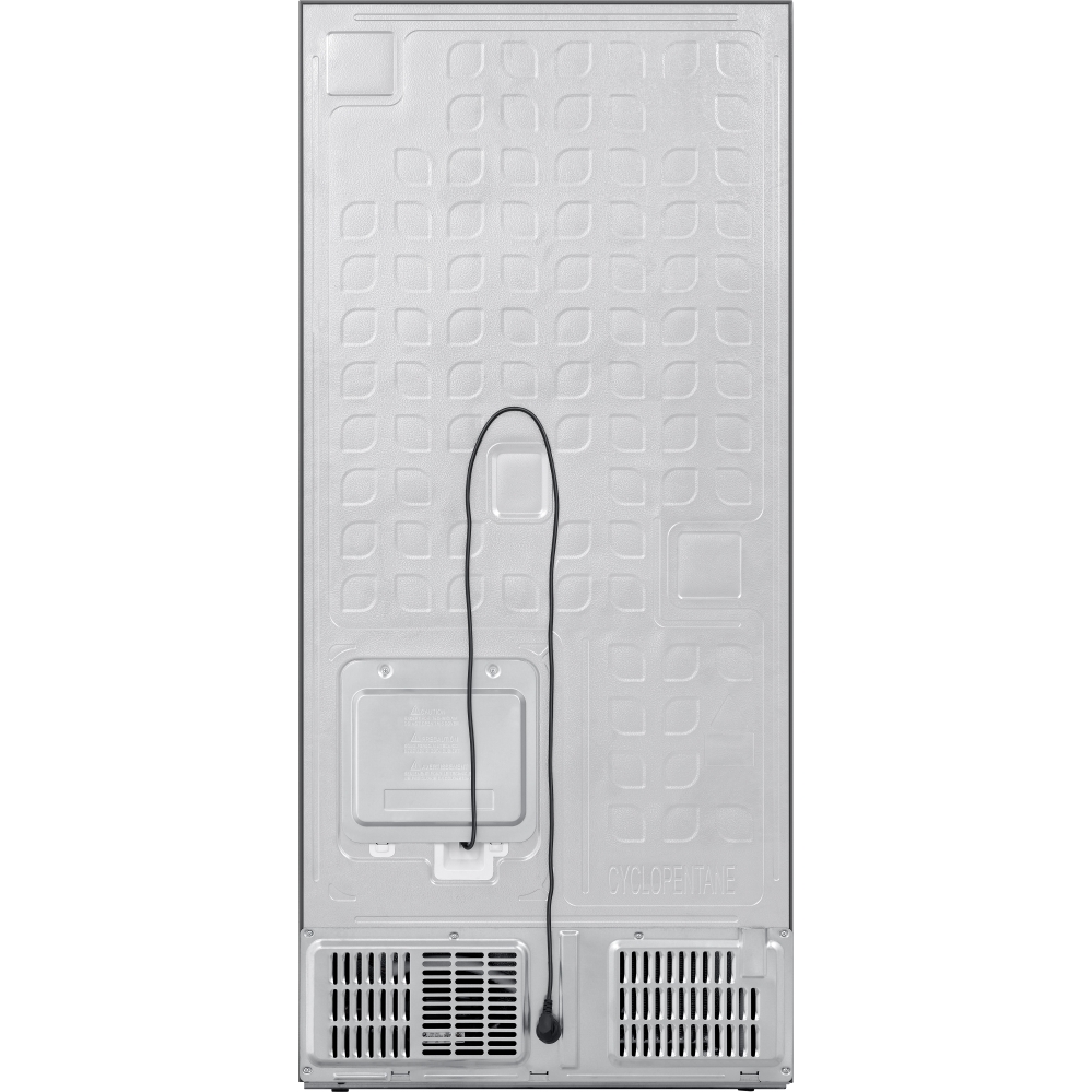 Hisense RQ5P470SMIE American Fridge Freezer, Silver, E Rated,  Non-Plumbed