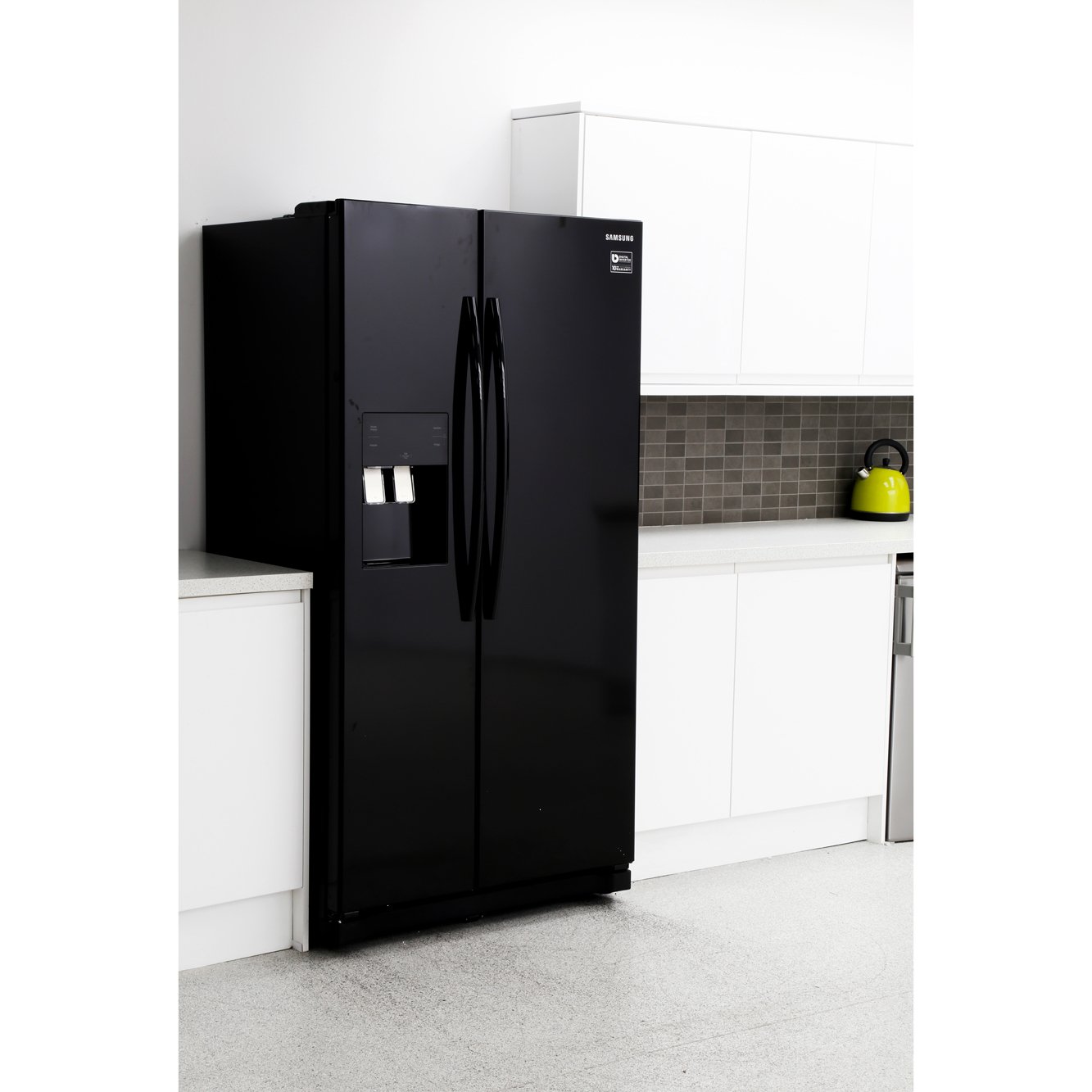 Buy Samsung RS50N3413BC/EU American Fridge Freezer Black Marks
