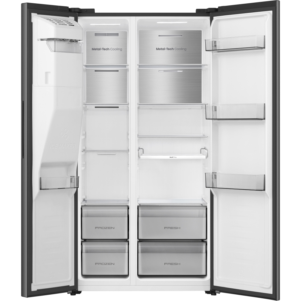Hisense RS5P528SPFC American Fridge Freezer