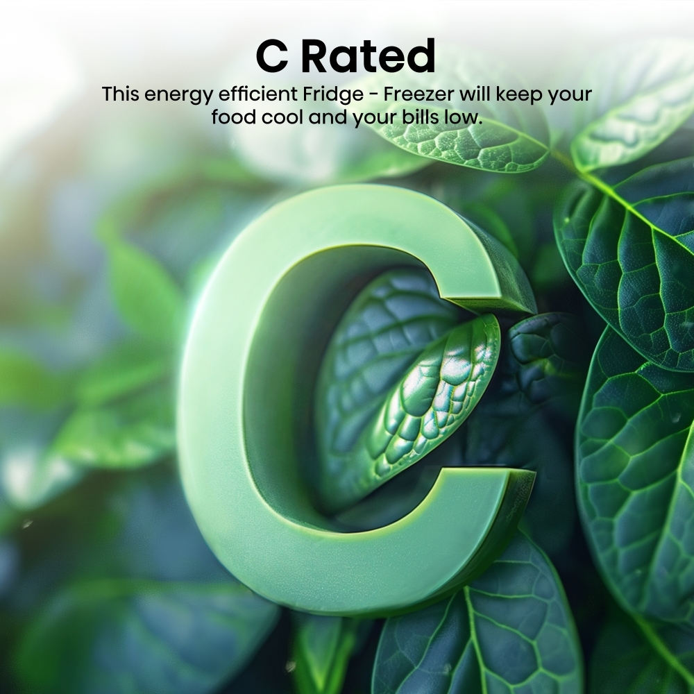 Hisense RS5P668SSCC American Fridge Freezer, Silver, C Rated,  Non-Plumbed