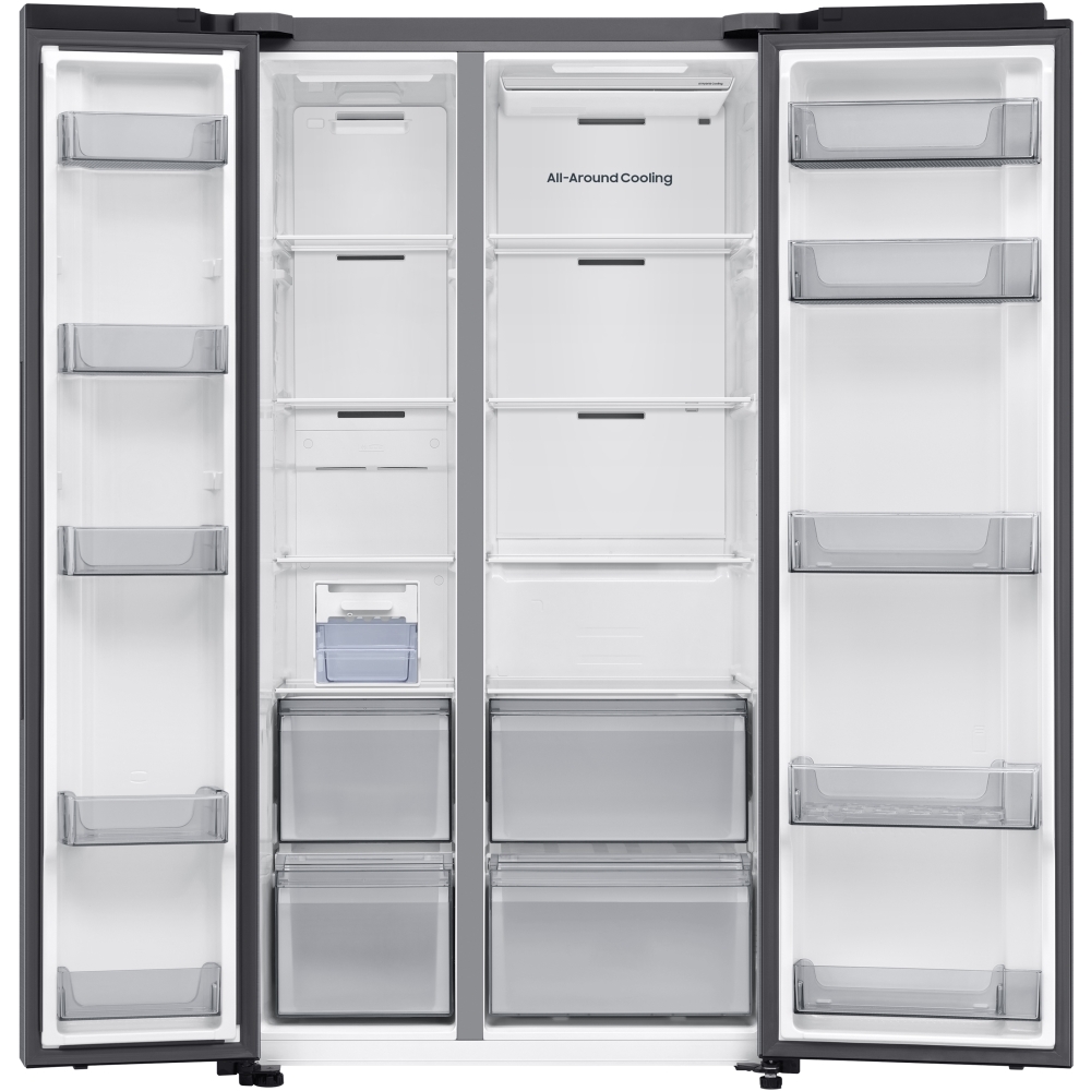Samsung RS70F68QBTEU Series 7 SpaceMax� Smart American Fridge Freezer, Silver, B Rated,  Non-Plumbed