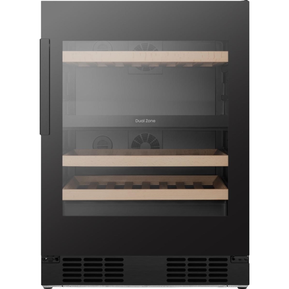 Hisense RW3N122GSLF Wine Cooler, Black, F Rated