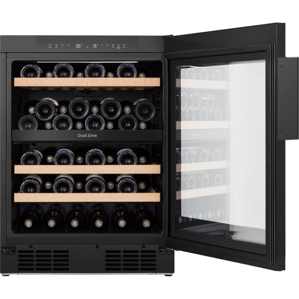 Hisense RW3N122GSLF Wine Cooler, Black, F Rated