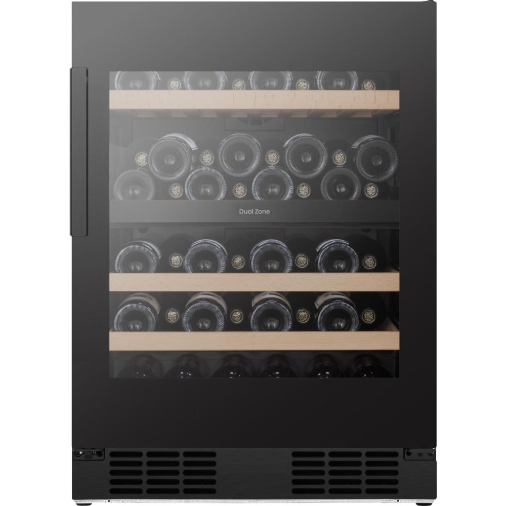 Hisense RW3N122GSLF Wine Cooler, Black, F Rated