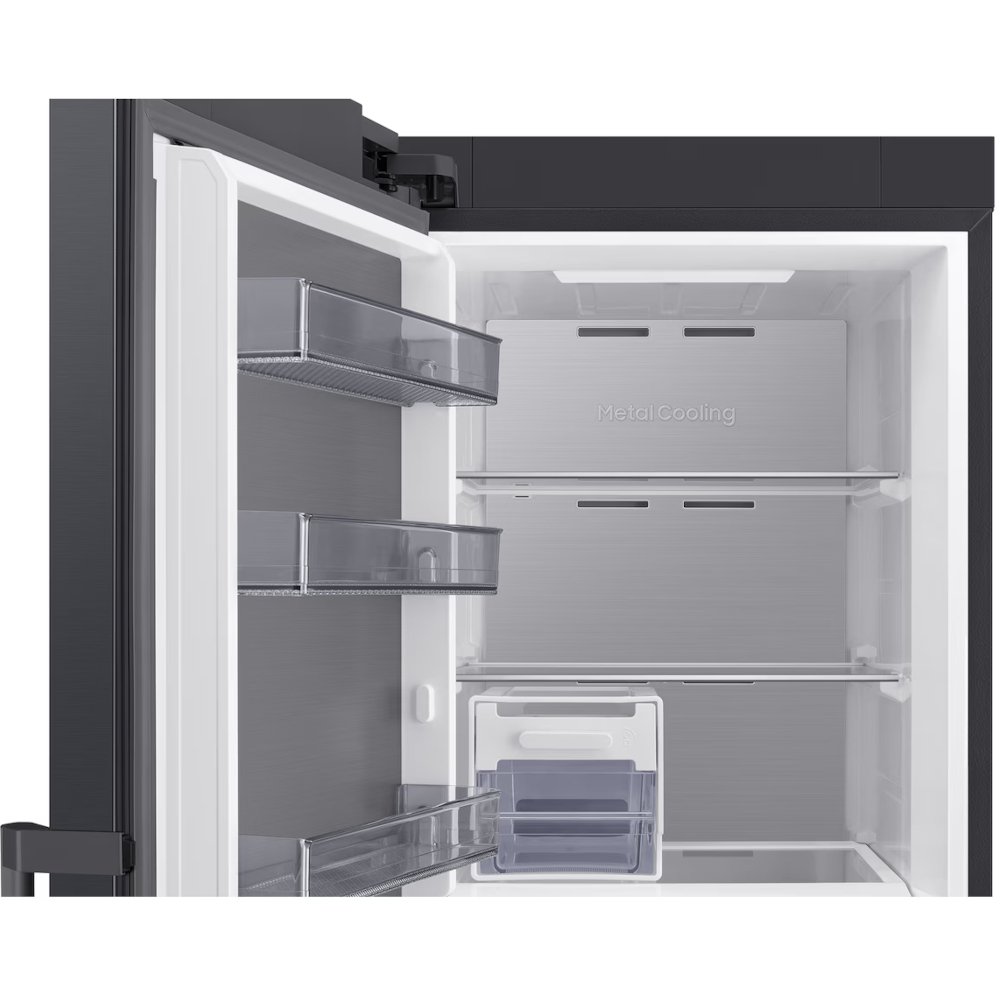 Samsung RZ70H32HEFEU Total No Frost Tall Freezer, Black, E Rated