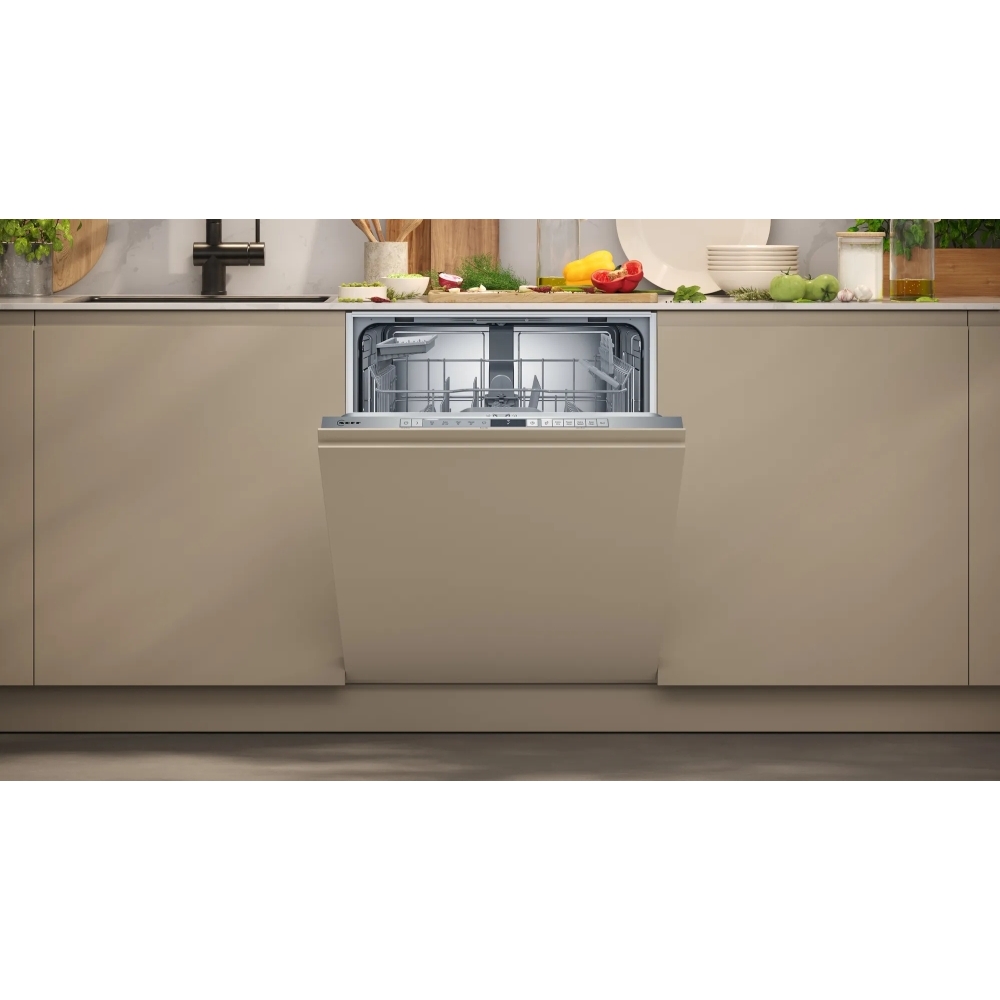 Neff S153HKX03G N30 Fully Integrated Dishwasher, 13 Place Settings