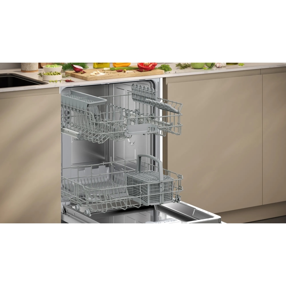 Neff S153HTX02G N30 Fully Integrated Dishwasher, 13 Place Settings, D Rated