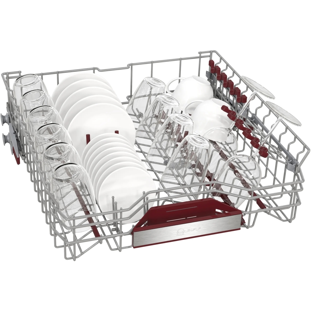 Neff S195HCX17G Fully Integrated Dishwasher, 14 Place Settings, C Rated