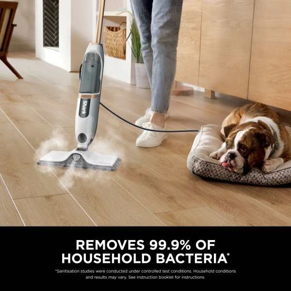 Shark S2001UK Hard Floor Cleaner, White