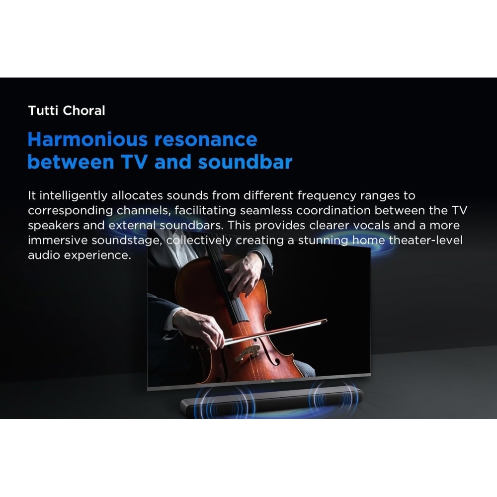 TCL S45H Sound Bar, Black