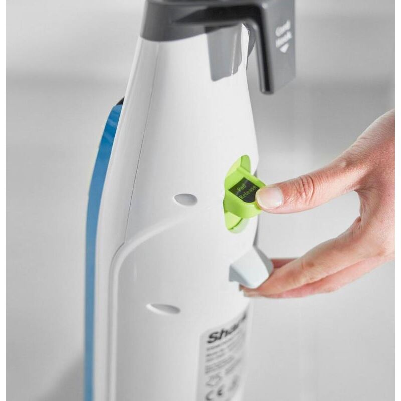 Shark S6001UK Klik n� Flip Manual Steam Mop, White