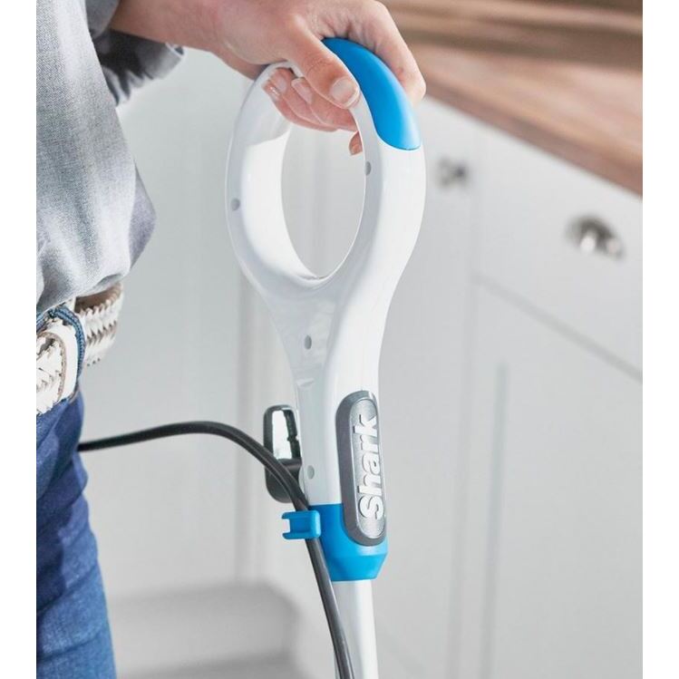 Shark S6001UK Klik n� Flip Manual Steam Mop, White