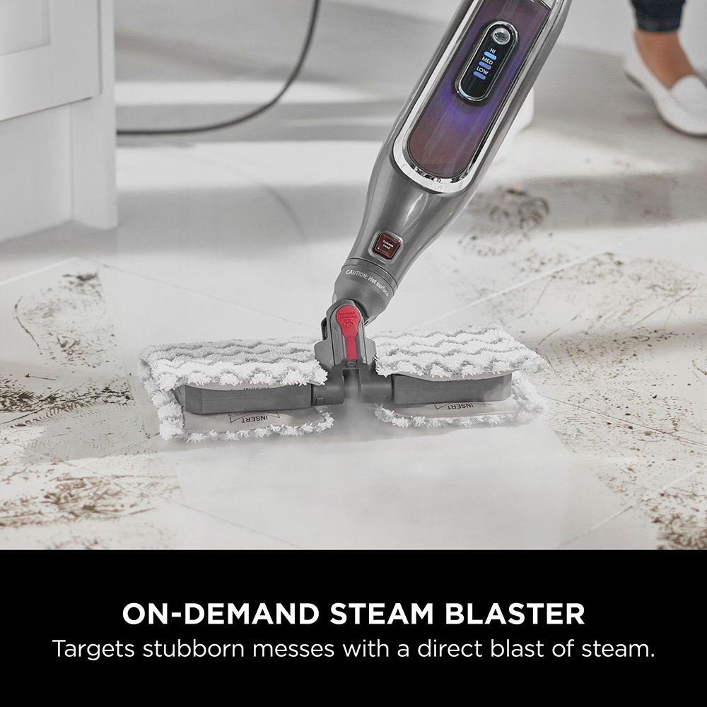 Shark S6003UK Klik n� Flip Automatic Steam Mop, Grey